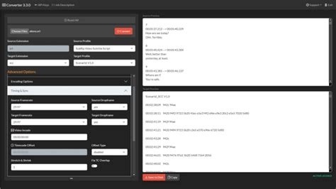 Closed Caption & Subtitle Converter.